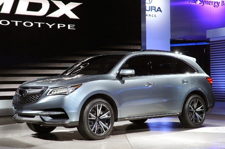 autosalon detroit acura mdx 2